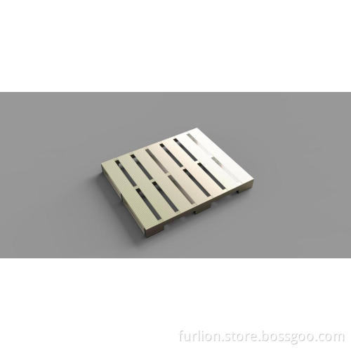 Aluminum pallet for warehouse